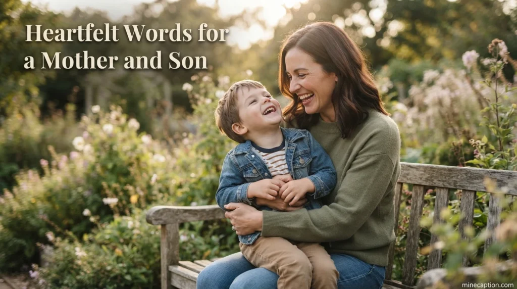 Heartfelt Words for a Mother and Son