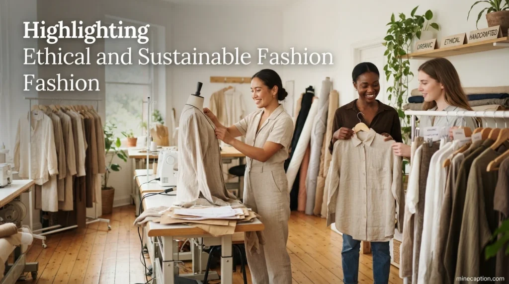 Highlighting Ethical and Sustainable Fashion