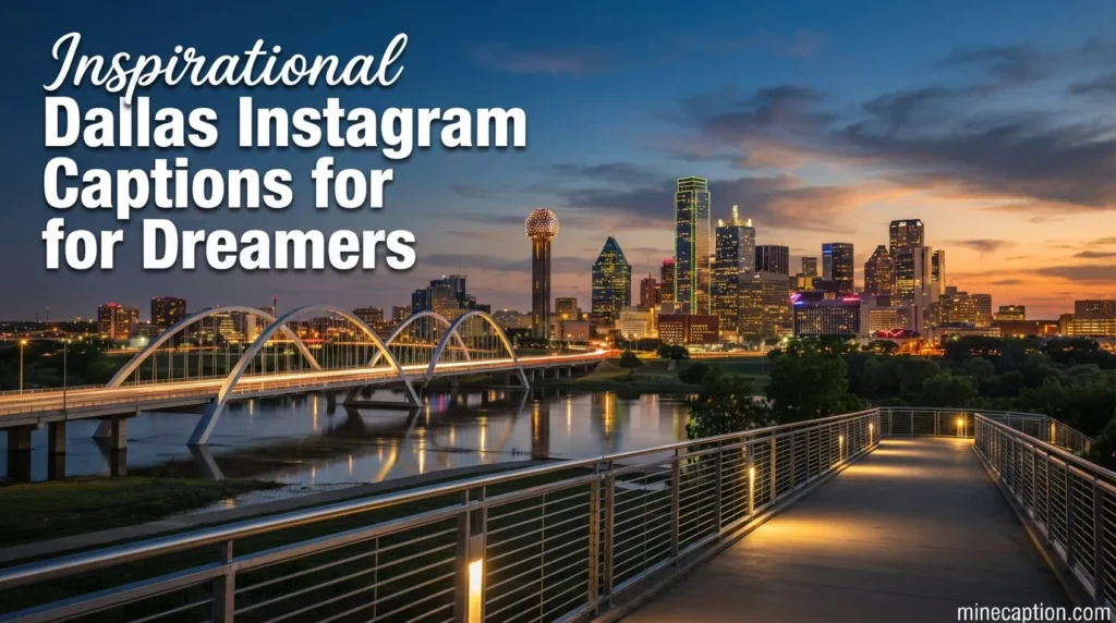 Inspirational Dallas Instagram Captions for Dreamers