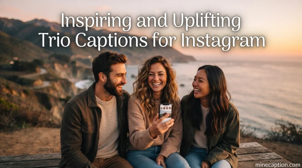 Inspiring and Uplifting Trio Captions for Instagram