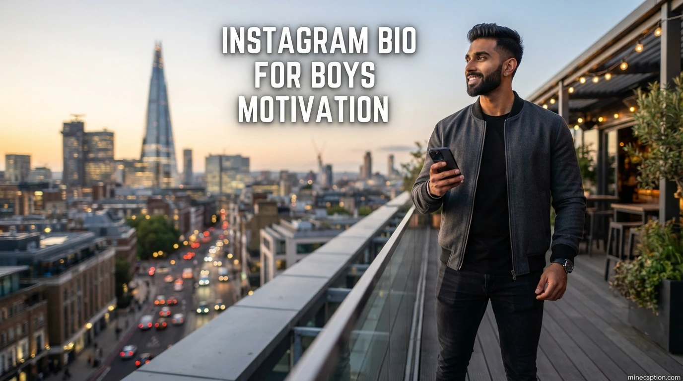 Instagram Bio for Boys Motivation