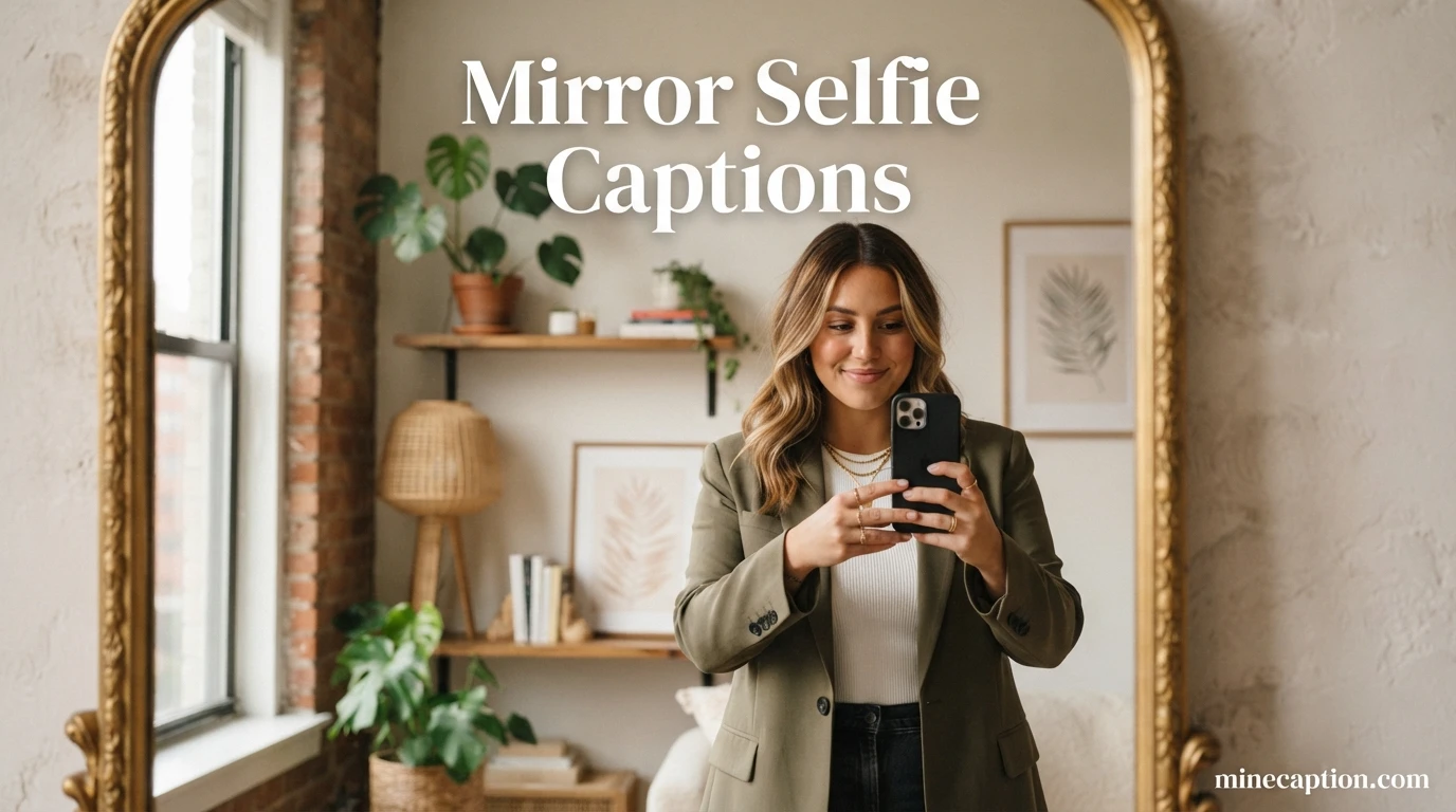 Mirror Selfie Captions