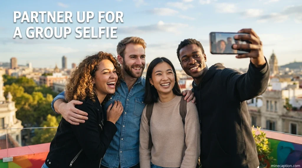 Partner Up for a Group Selfie