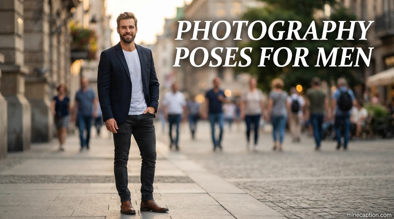 Photography Poses for Men
