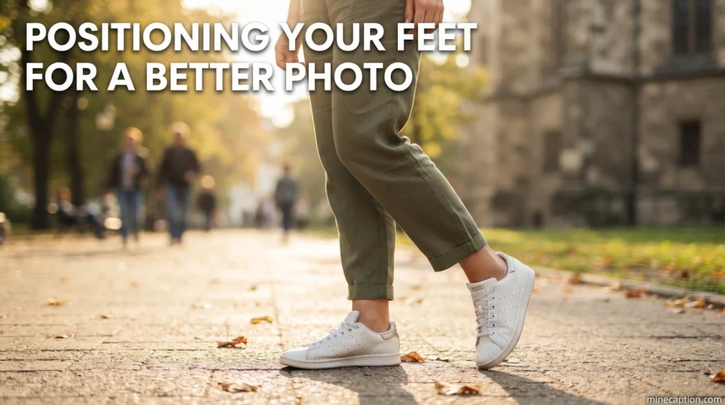 Positioning Your Feet for a Better Photo