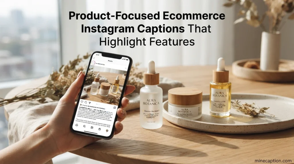Product-Focused Ecommerce Instagram Captions That Highlight Features