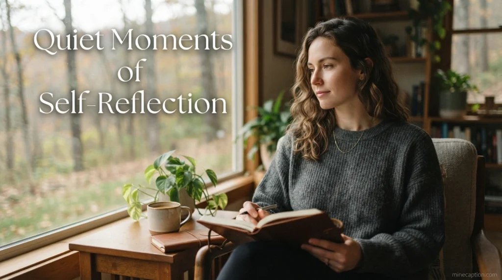 Quiet Moments of Self-Reflection