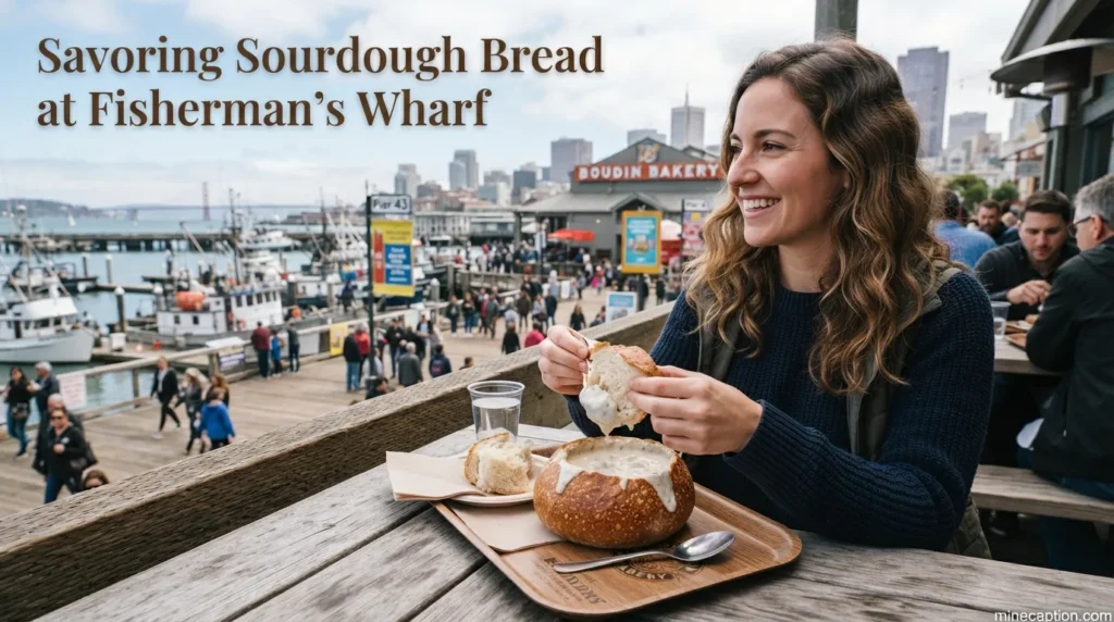 Savoring Sourdough Bread at Fisherman’s Wharf