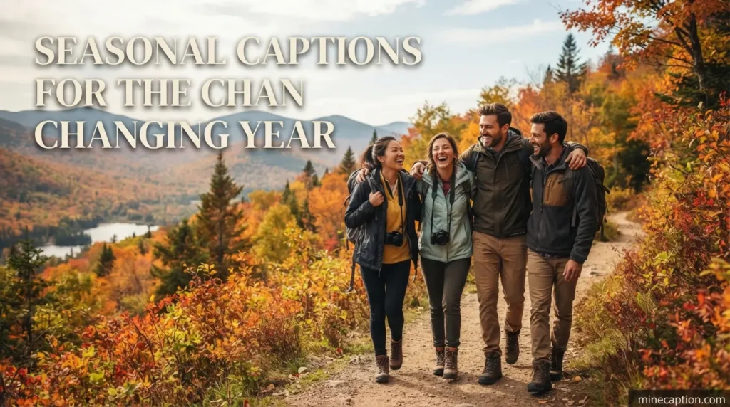 Seasonal Captions for the Changing Year