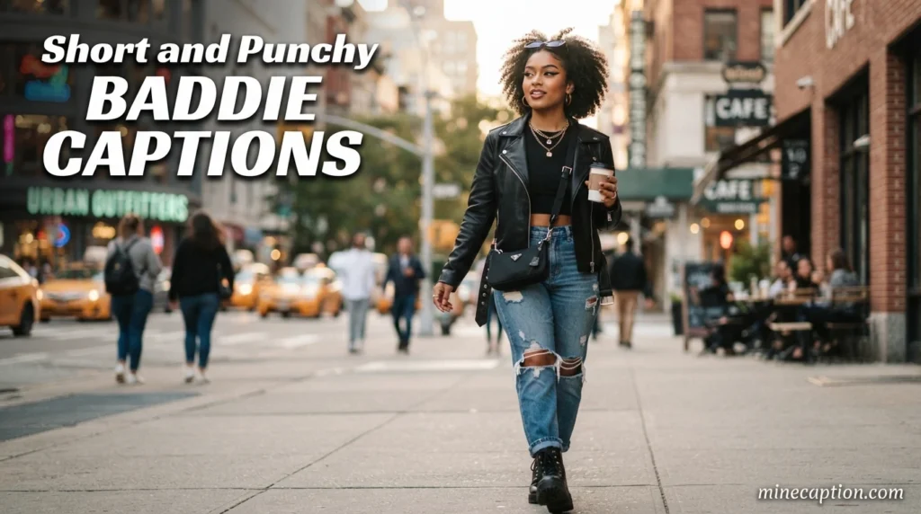 Short and Punchy Baddie Captions