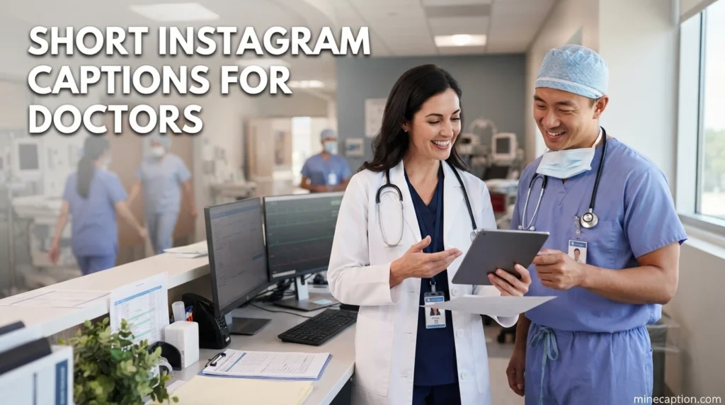 Short Instagram Captions for Doctors