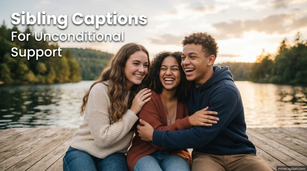 Sibling Captions for Unconditional Support