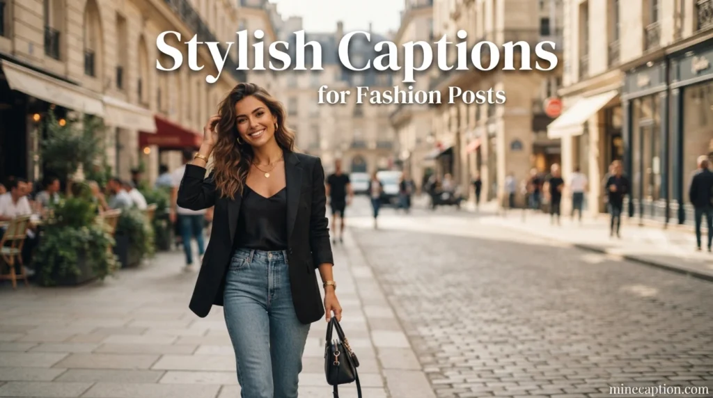 Stylish Captions for Fashion Posts
