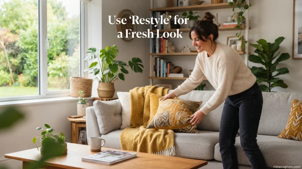 Use "Restyle" for a Fresh Look