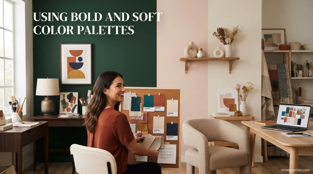 Using Bold and Soft Color Palettes