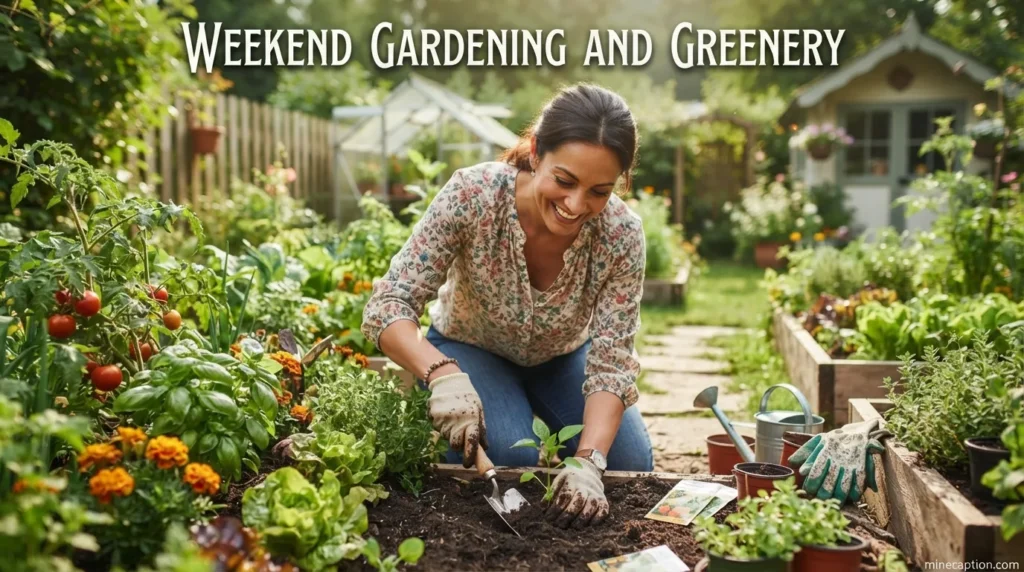 Weekend Gardening and Greenery