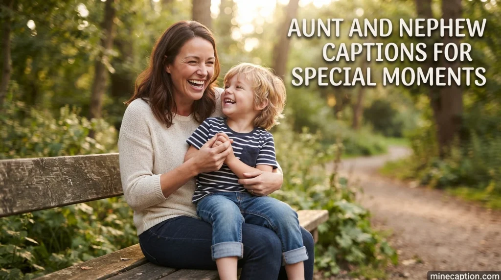 Aunt and Nephew Captions for Special Moments