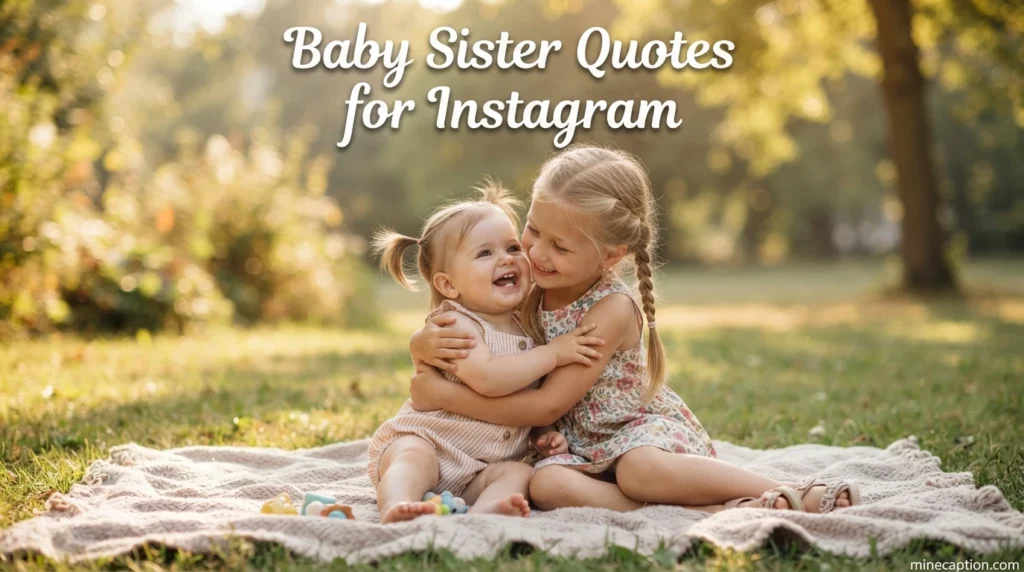 Baby Sister Quotes for Instagram