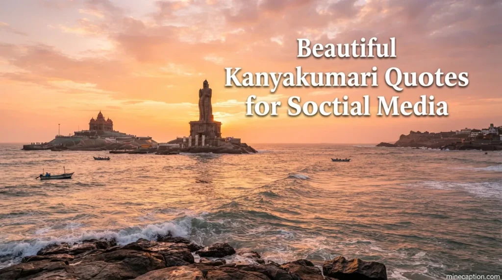 Beautiful Kanyakumari Quotes for Social Media