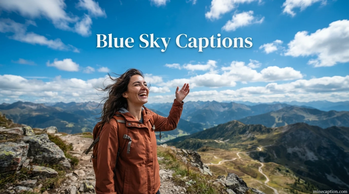 Blue Sky Captions