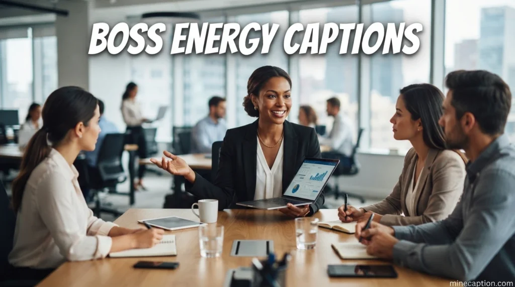 Boss Energy Captions