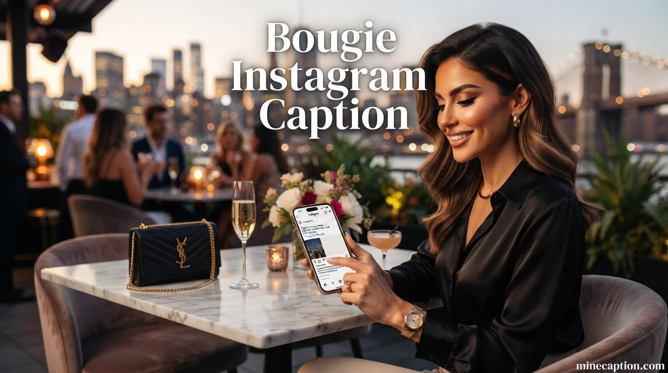 Bougie Instagram Caption