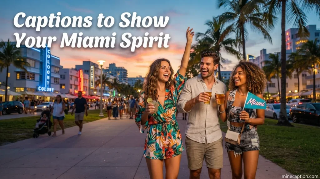Captions to Show Your Miami Spirit