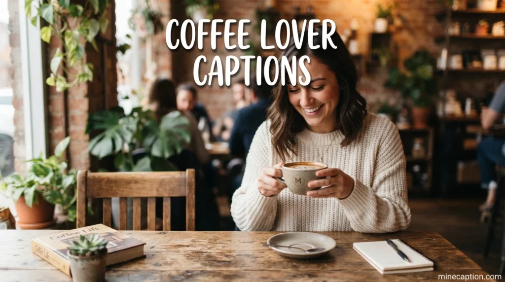 Coffee Lover Captions