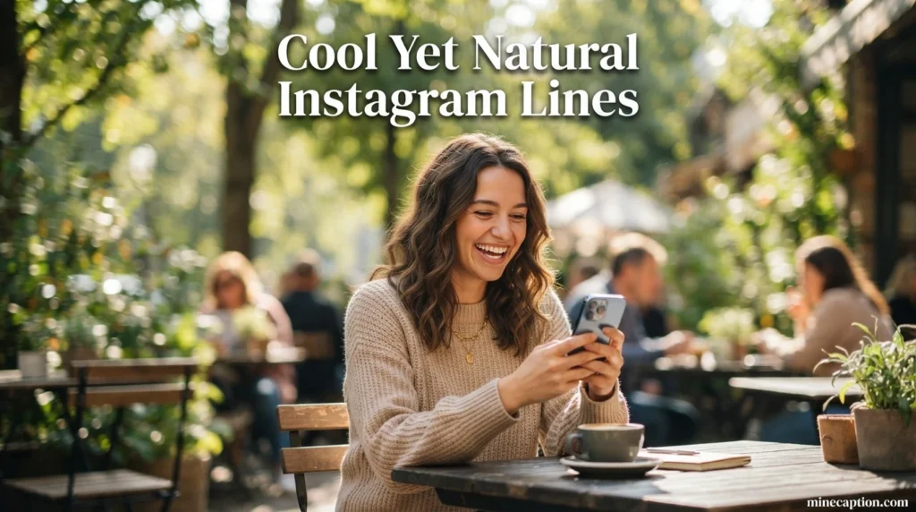 Cool Yet Natural Instagram Lines