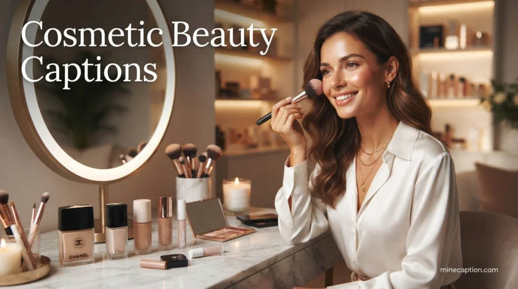 Cosmetic Beauty Captions