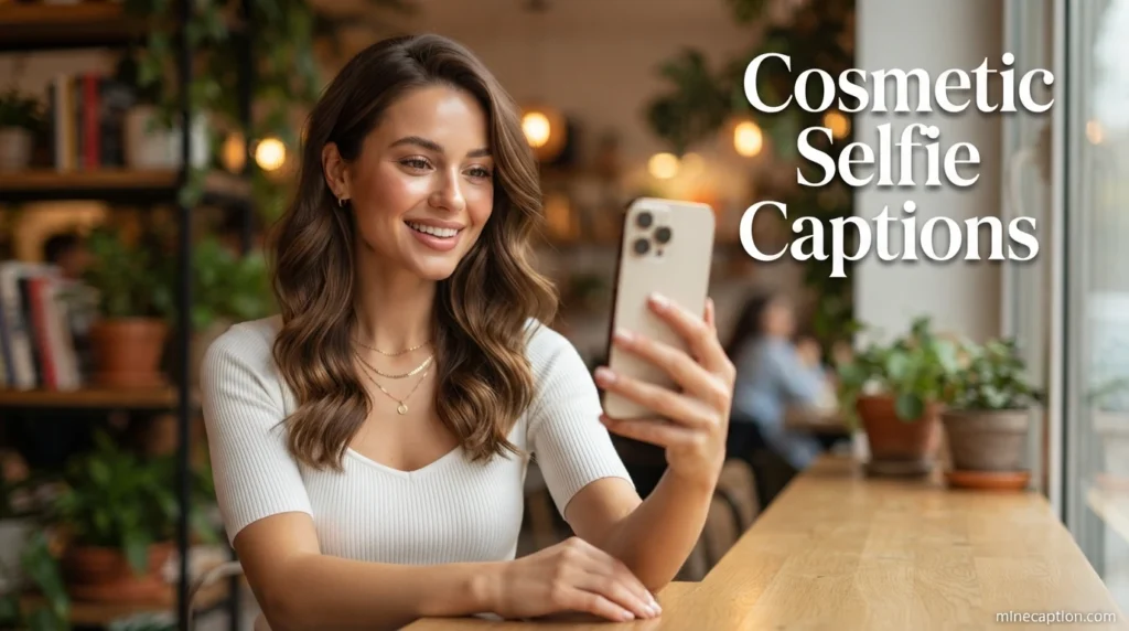 Cosmetic Selfie Captions