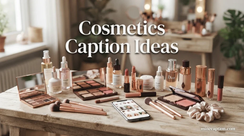 Cosmetics Caption Ideas