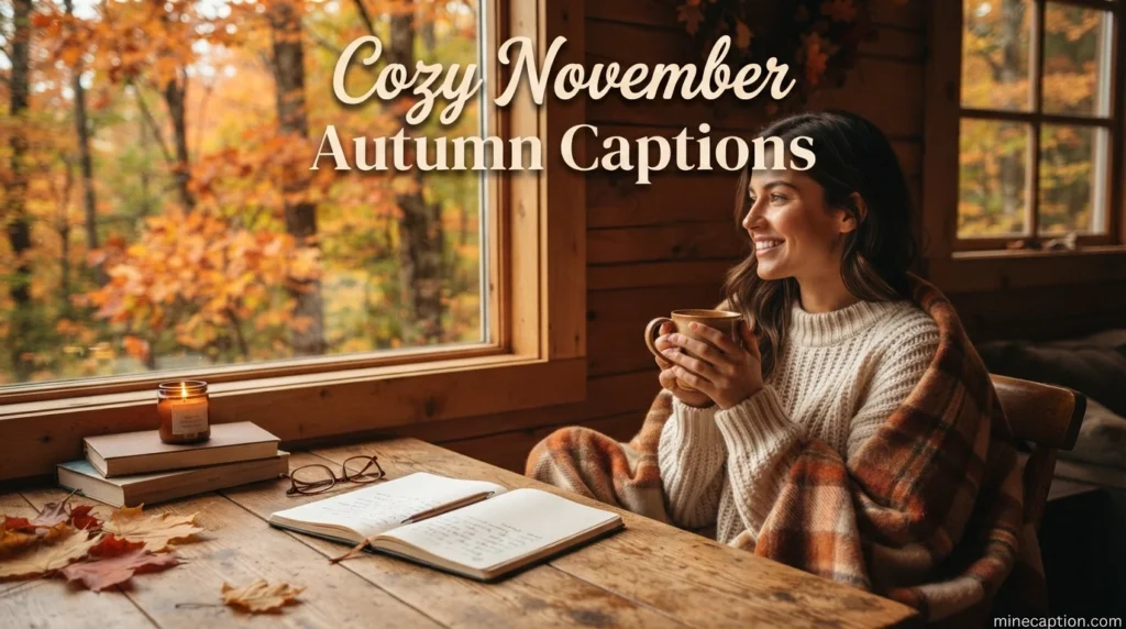 Cozy November Autumn Captions