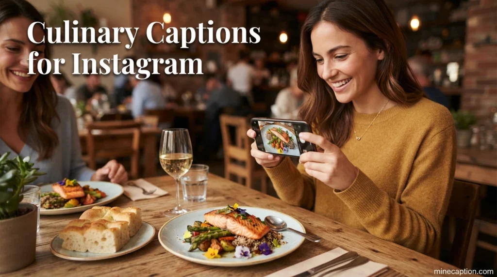 Culinary Captions for Instagram