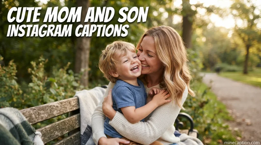 Cute Mom and Son Instagram Captions