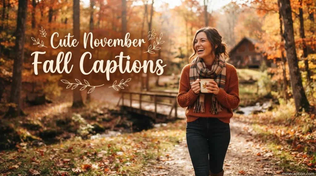 Cute November Fall Captions