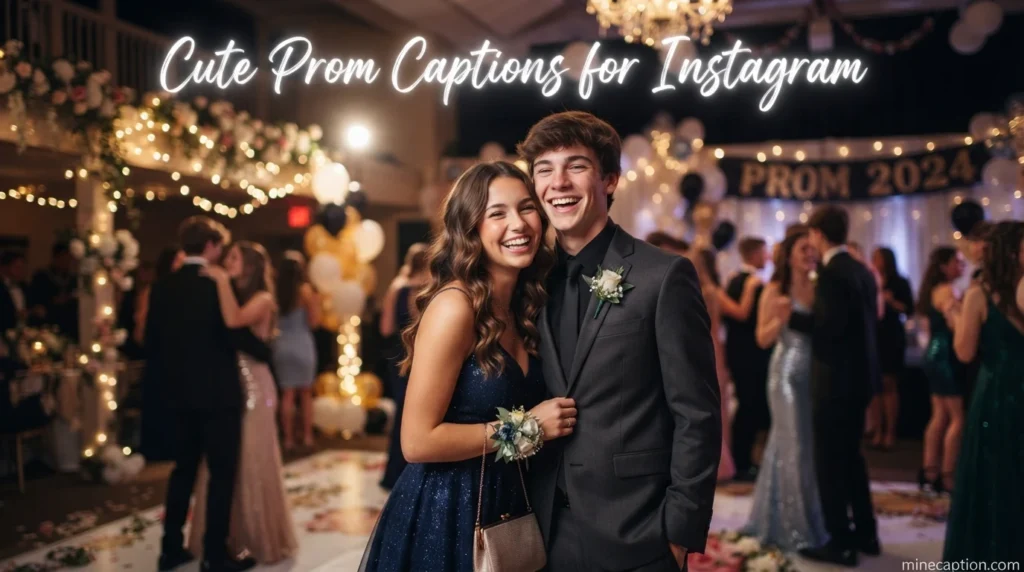 Cute Prom Captions for Instagram