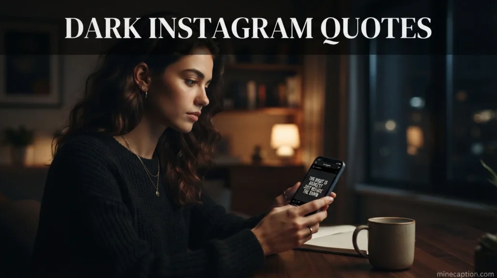 Dark Instagram Quotes