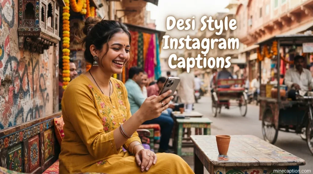 Desi Style Instagram Captions