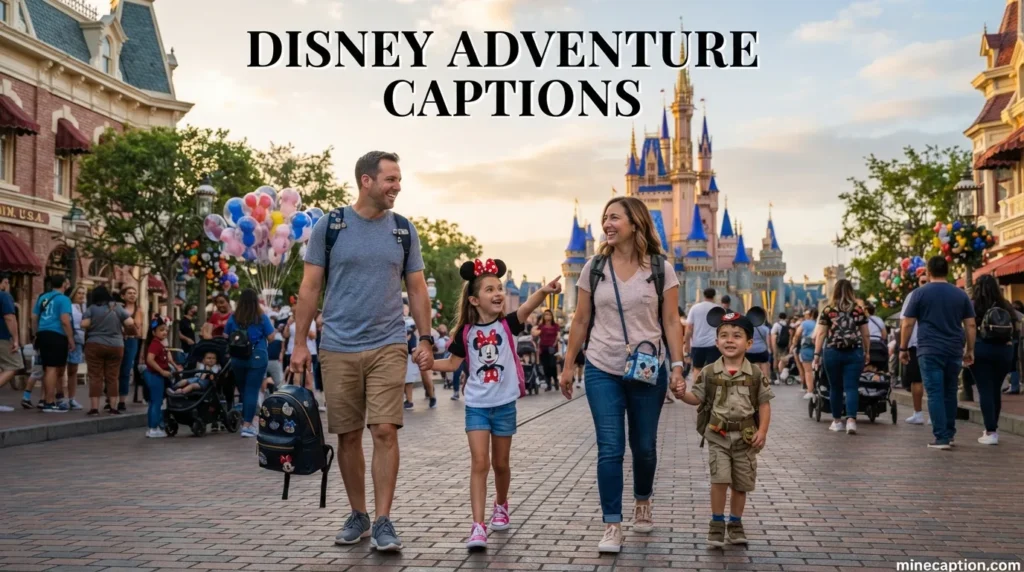 Disney Adventure Captions