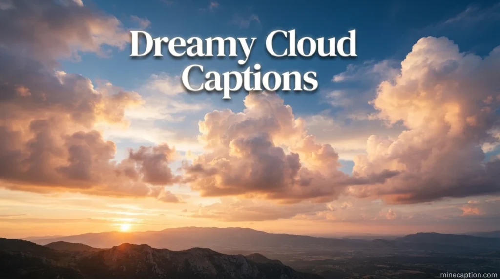 Dreamy Cloud Captions