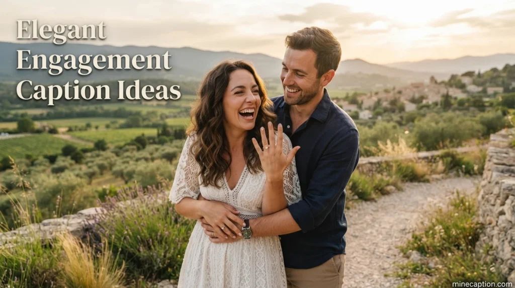 Elegant Engagement Caption Ideas