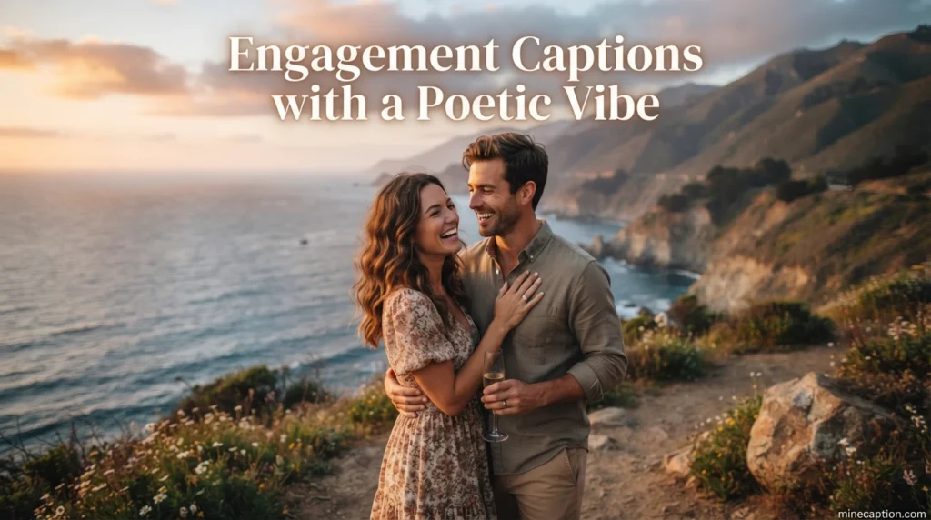 Engagement Captions with a Poetic Vibe