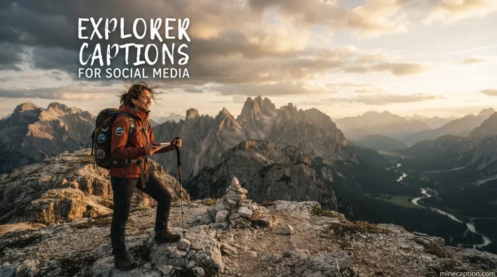 Explorer Captions for Social Media