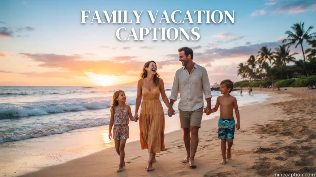 Family Vacation Captions