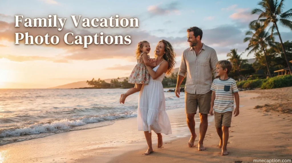 Family Vacation Photo Captions
