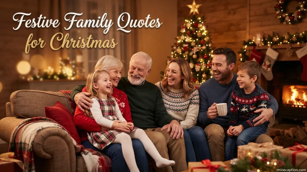 Festive Family Quotes for Christmas