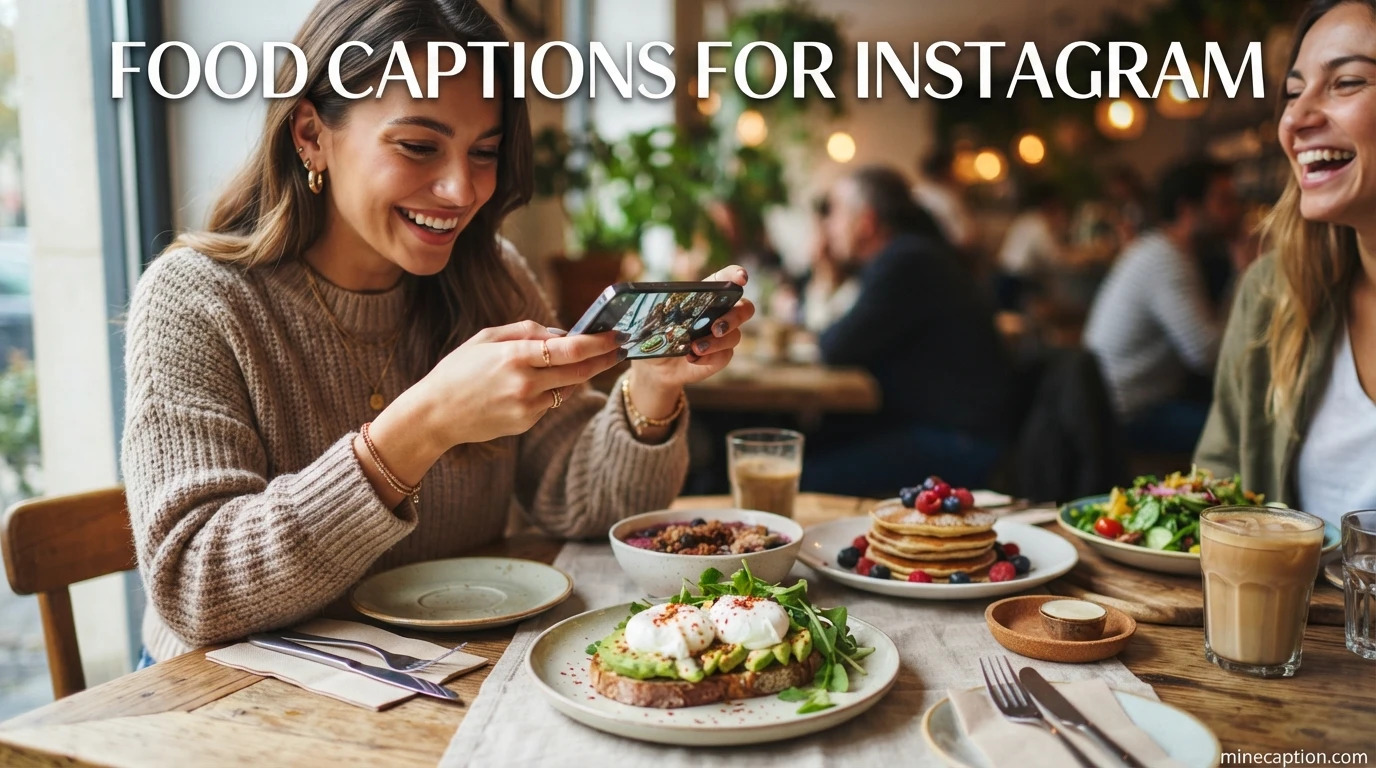 Food Captions for Instagram