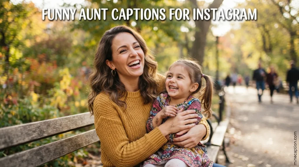 Funny Aunt Captions for Instagram