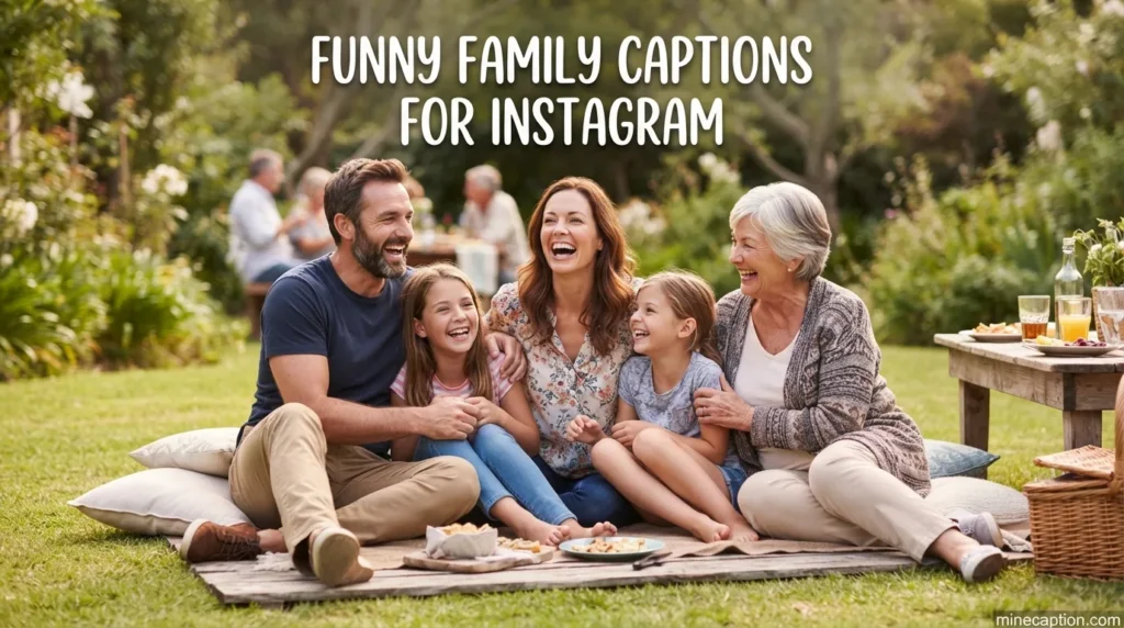 Funny Family Captions for Instagram